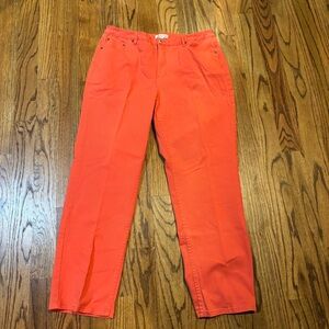Coldwater Creek Women's Straight Leg Jeans‎ coral size 18W
